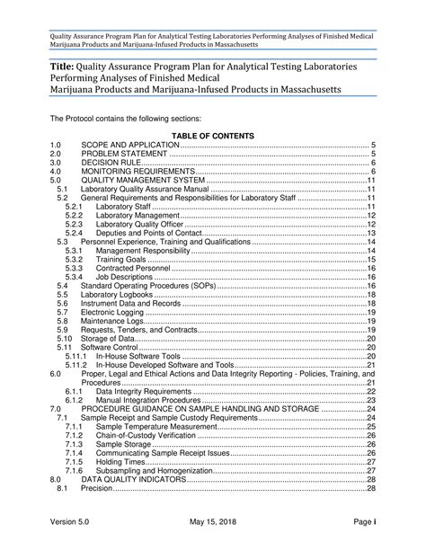 laboratory qa|laboratory qa plan.